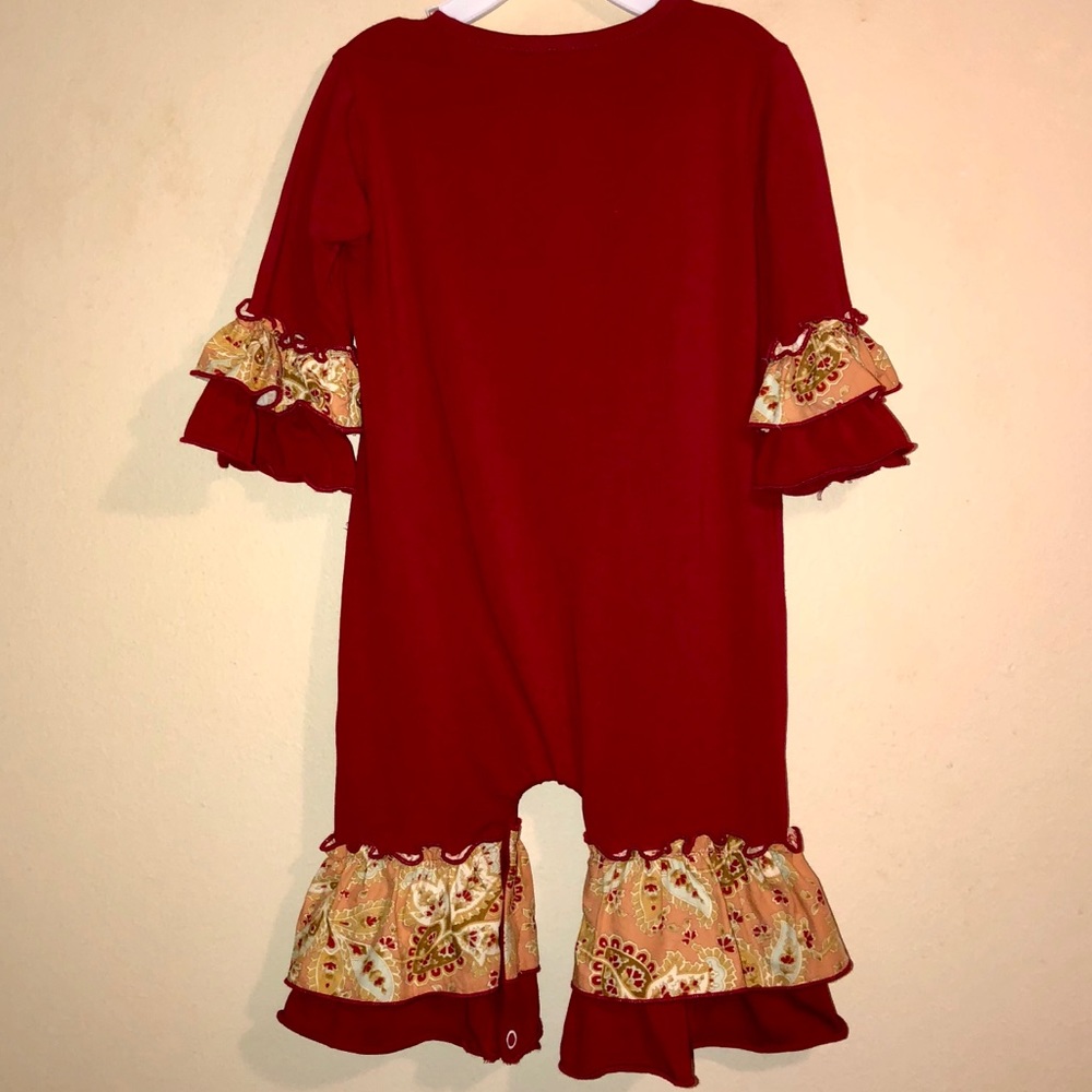 Banana split Fall Romper - Picture 5 of 5